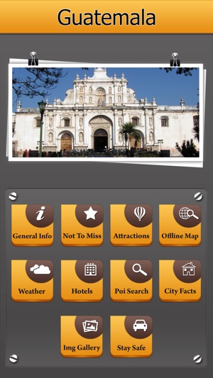 Guatemala Offline Map City Guide