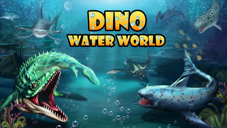 Dino Water World: Jurassic Dinosaur Fighting games