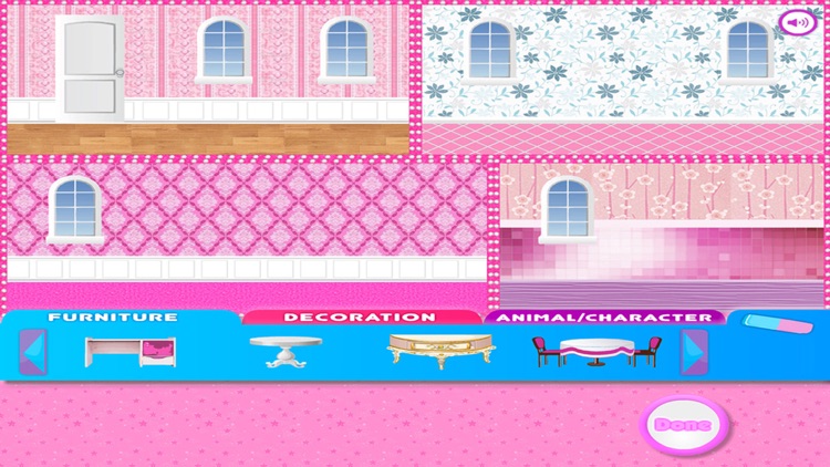 Doll house - Princess dress up girls games