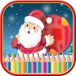 Kids Doodle Drawing Pad - Christmas Coloring