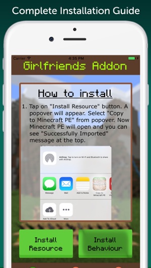 Girlfriends AddOn for Minecraft PE(圖1)-速報App