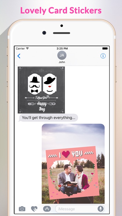 Love Card - Beautiful Lovely Card Stickers