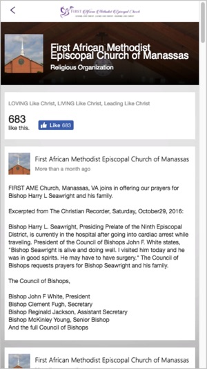 First AME Church of Manassas(圖2)-速報App