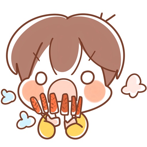 Foodie Girl − NHH Stickers