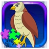 Bird - Hawk Animal Puzzle Animated For Toddlers