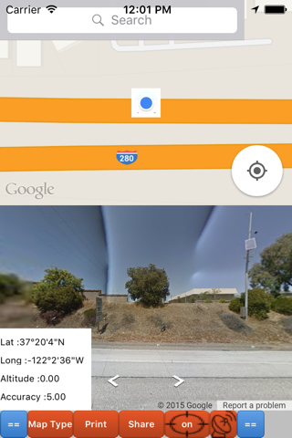 Cool Map Print Pro for Google's Maps screenshot 2