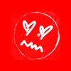 Doodle Heart Emoji Stickers