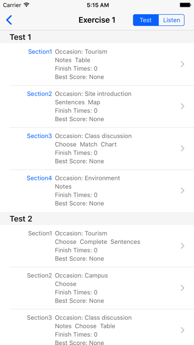 How to cancel & delete Mock IELTS Listening from iphone & ipad 1