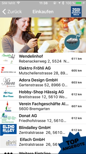 2GO! Bremgarten Wohlen(圖3)-速報App