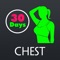 ► The 30 Day Chest Fitness Challenge is a simple 30 day exercise plan, where you do a set number of ab exercises each day with rest days thrown in