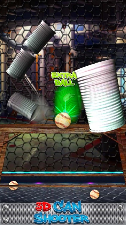 3D Can Knock Down Shooter screenshot-3