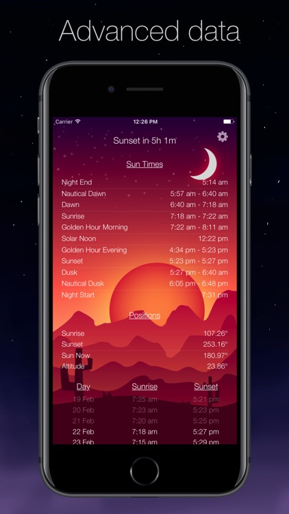 Sun Now - Sunrise and Sunset