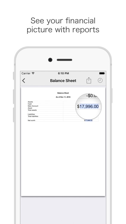 Cashbook: Budgeting report and accounting control