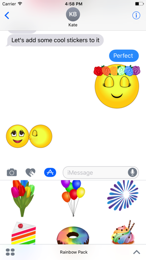 Rainbow Pack- Gay & Lesbian Emojis,Gay Flags Emoji(圖4)-速報App