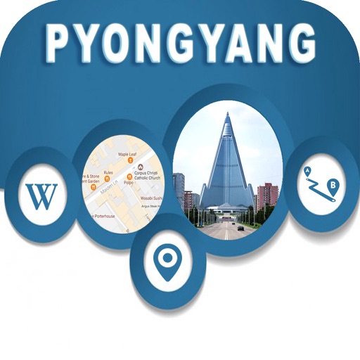 Pyongyang North Korea Offline City Maps Navigation icon