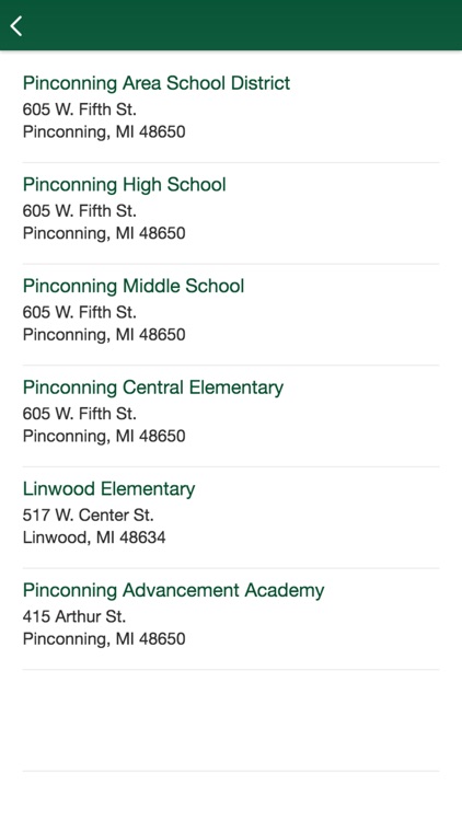 Pinconning Area School District