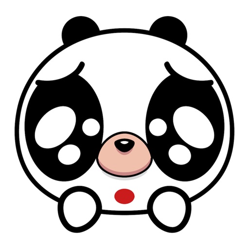 Angry Panda Animated Stickers
