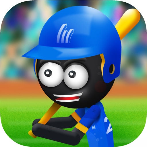 Stickman Baseball Home Run iOS App