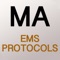 This app is designed for anyone involved with EMS in Massachusetts