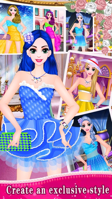 Princess prom dress - High Fashion Games screenshot 2