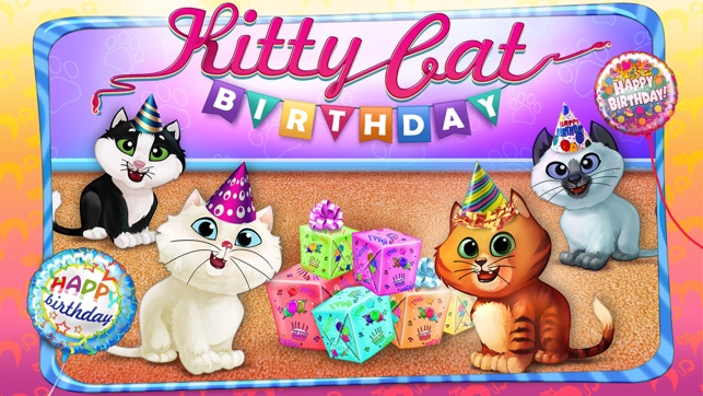 Kitty Cat Birthday Surprise: Care, Dress Up & Play(圖1)-速報App