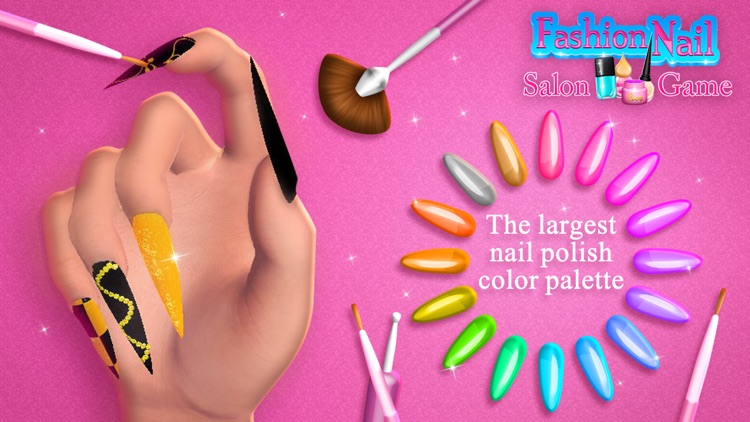 Fashion Nail Salon Game: Amazing Nail Art Designs screenshot-3