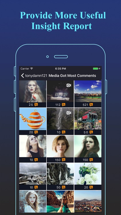 Followers Report: Get Comments for Instagram Likes