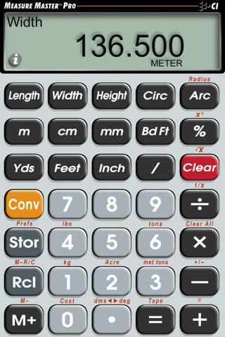 Measure Master Pro Calculator screenshot 2