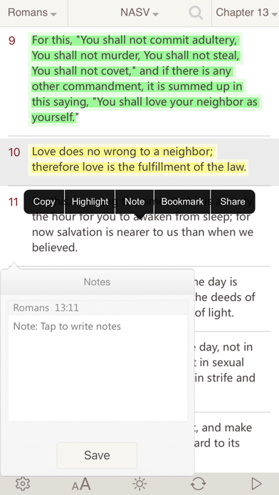 Bible :Holy Bible NASV - Bible Study on the go screenshot 2