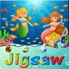 Little Princess Mermaid Puzzle - Jigsaw Under Sea