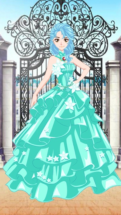 Princess evening dress design-Makeover girly games screenshot-3