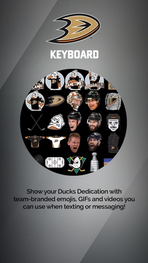 Anaheim Ducks Keyboard