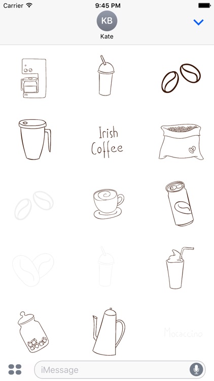 Animated Cute Coffee Stickers screenshot-1