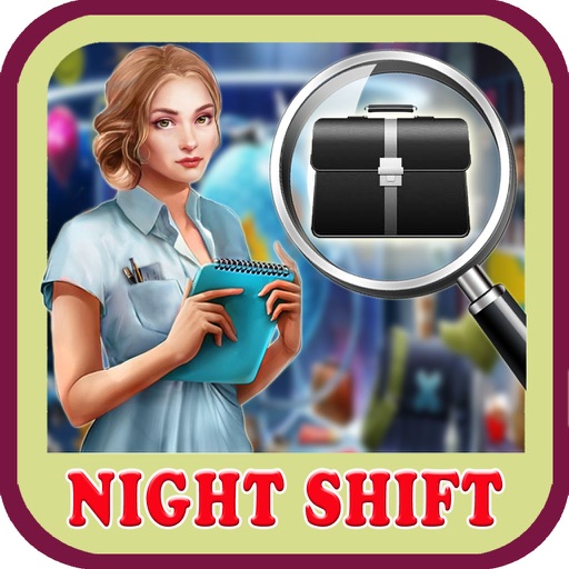Free Hidden Objects : Night Shift Icon