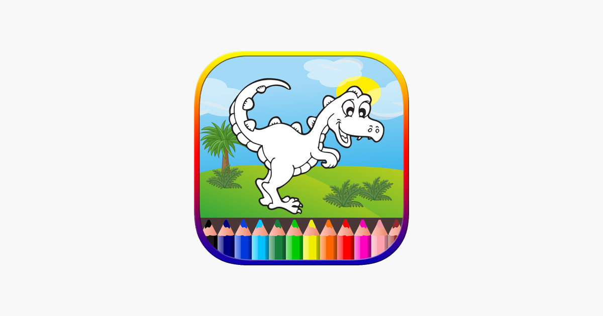 ‎Dinosaur Coloring Pages Games For Kids & Toddlers on the App Store