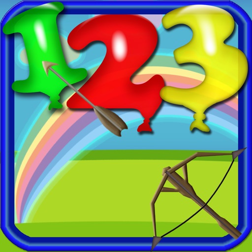 Pop The Numbers Archery Balloons Game