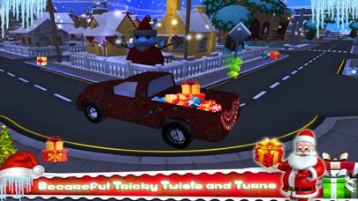 Santa Gift Delivery Truck Highway Driver 1.0.1 IOS -