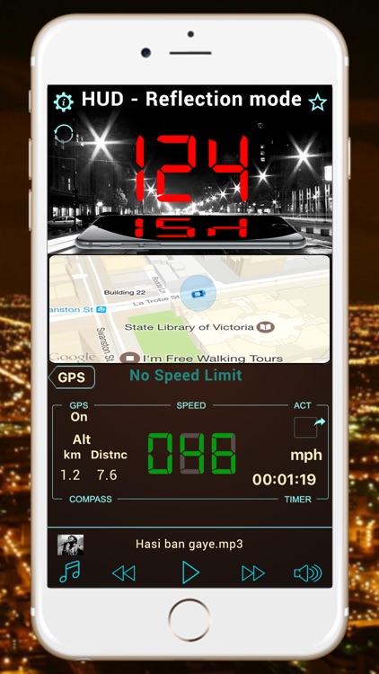 GPS Speedometer Free Speed Tracker