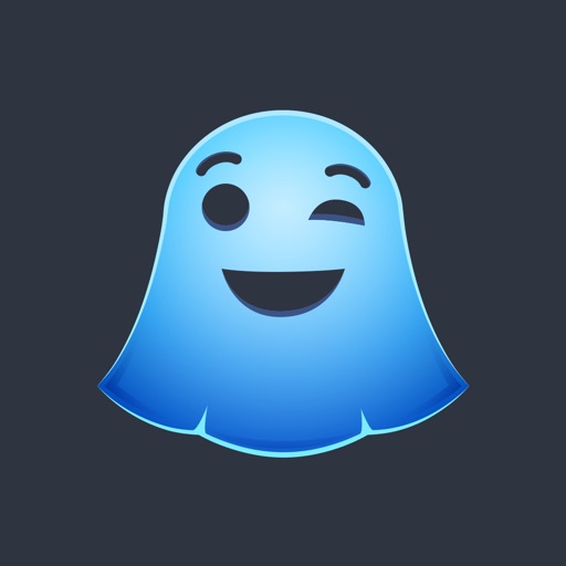 Snap Stickers - Funny Ghost Emoji