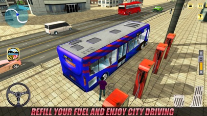 LIBERTY CITY TOURIST COACH BUS - PRO TRANSPORT SIM 1.0 IOS