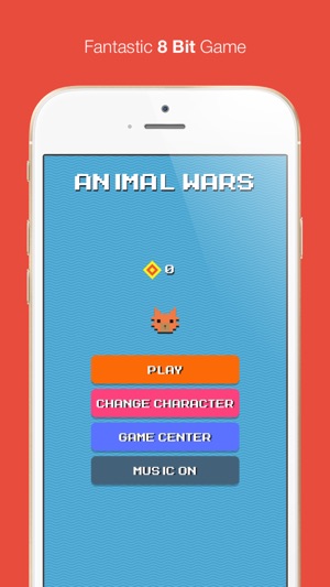 Animal Wars - Easy and Excellent 8 Bit Bame(圖1)-速報App