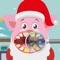 Santa Claus Pig - Christmas Dentist Games