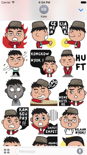 Anwar betawi guy for iMessage Sticker(圖2)-速報App