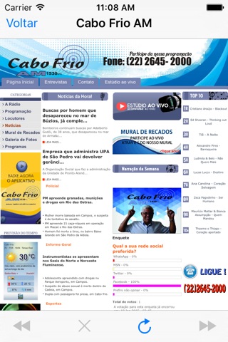 Radio Cabo Frio FM screenshot 2