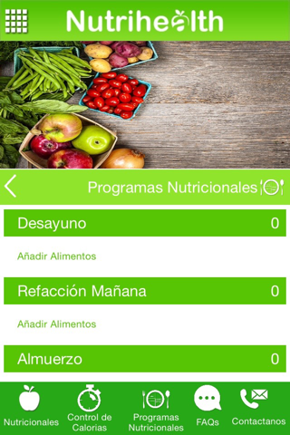 Nutrihealth screenshot 2