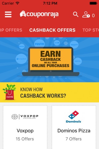 Couponraja  - Coupons & Offers screenshot 2