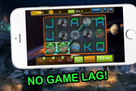 Magic Galactic Slots Los Vegas Machine SlotGame screenshot 2