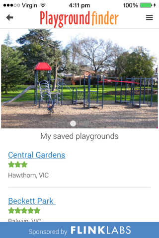 Playground Finder screenshot 2