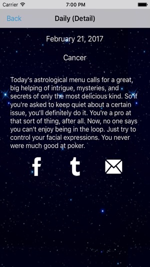 Cancer Horoscope - Daily Zodiac, Astrology, Love(圖4)-速報App