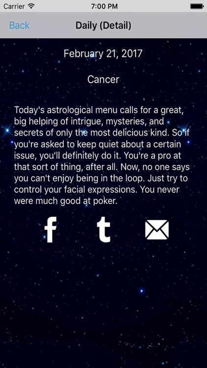 Cancer Horoscope - Daily Zodiac, Astrology, Love screenshot-3